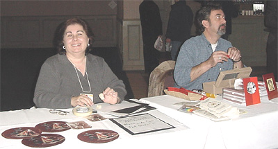 Virginia and Richard Dubiel Greeting Attendees